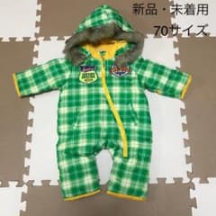 ✨新品未着用✨『ジャンプスーツ・カバーオール』（70サイズ）のサムネイル