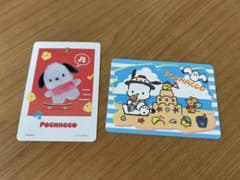 サンリオ　カード　ポチャッコ