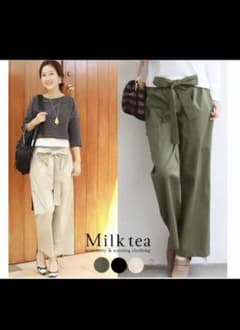 マタニティ ワイドパンツ milkteaのサムネイル