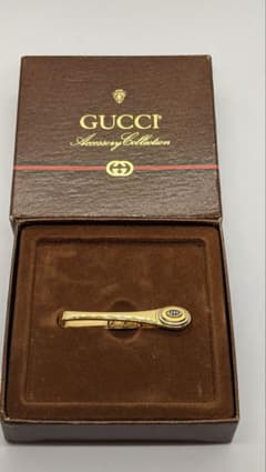 GUCCI グッチ ネクタイピン ヴィンテージ ゴールドのサムネイル