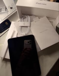 シ*ウ様 豪華SET iPad mini6 256G 純正ペン2＆ケース付 箱付 豪華SET iPad mini6 256G 純正ペン2＆ケース付 箱付属品完備 - メルカリ