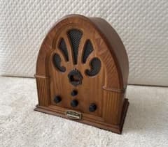 PIA ART  86005  木製 ラジオ   AM FM  アンティークのサムネイル