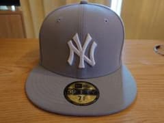 New Era ニューヨーク・ヤンキース 59FIFTY 7 3/8 グレーのサムネイル