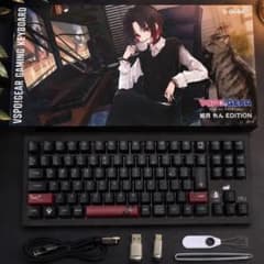 VSPO! GEAR ぶいすぽっ！　ゲーミングキーボード 第1弾　如月れん ぶいすぽっ！ VSPO! GEAR ゲーミングキーボード 如月れんEdition