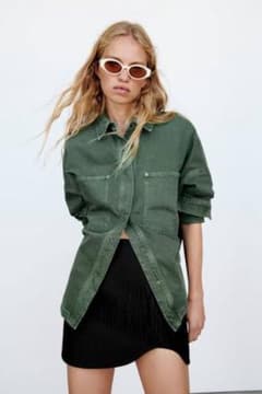 ZARA / デニムジャケット XSのサムネイル