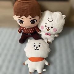 BTS 방탄소년단 BT21 김석진 RJ 봉제인형 세트