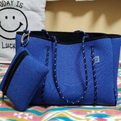 Qバッグ　small　デニムブルーのサムネイル