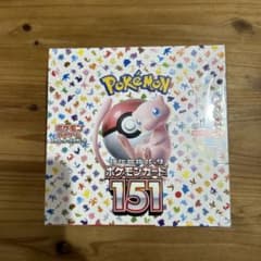 ポケモンカード　151  未開封ボックス　シュリンク付きのサムネイル