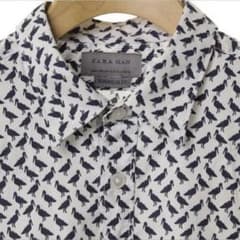 ZARA MAN 総柄長袖シャツのサムネイル