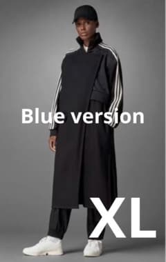 【adidas/Blue version】新品ブラックウールロングコートXLレア adidas/Blue version】新品ブラックウールロングコートXLレア - メルカリ
