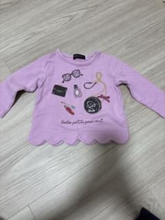 BeBe Petits Pois Vert 長袖カットソー 95cmのサムネイル