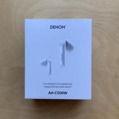 DENON AHC500WWTEM 完全ワイヤレスイヤホン ホワイト - メルカリ
