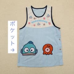 ハンギョドン エプロン サンリオ キャラクター 保育士 介護士 M〜Lのサムネイル