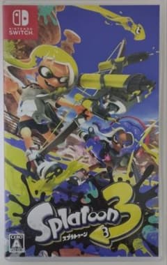 美品！送料無料！スプラトゥーン3のサムネイル