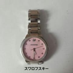 【美品 箱付 稼働品】SWAROVSKI 時計 City Rose ピンクシェル 美品 箱付 稼働品】SWAROVSKI 時計 City Rose ピンクシェル | Mercari