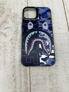A BATHING APE iPhone14ケース シャーク ブルーのサムネイル