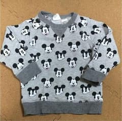 H&Mミッキー トレーナー☆90のサムネイル