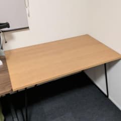 無印良品 MUJI 折りたたみテーブル 幅120cm オーク材 - メルカリ
