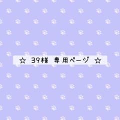 39様 専用ページ✩.*˚のサムネイル