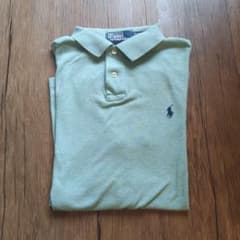 ラルフローレン ポロシャツ ミントグリーン Mサイズ