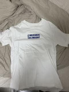 Supreme バンダナ柄ロゴ Tシャツ Mのサムネイル