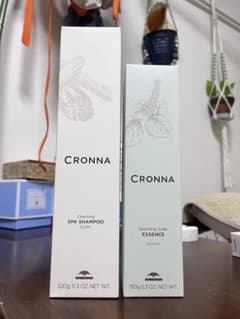 CRONNAクロナSPAシャンプー スミ ＆ スカルプエッセンス エゴマ セットのサムネイル
