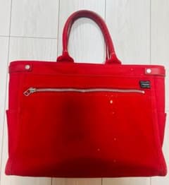 PORTER レッド トートバッグのサムネイル