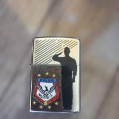 S617.9 Zippo ライター VALOR 敬礼デザイン - 5