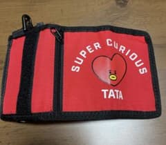 Brand new with tags BT21 TATA tri-fold wallet with strap.