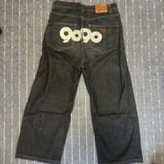 9090 デニムパンツ ワイドシルエットのサムネイル