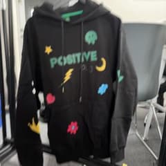 POSITIVE VOL.3 パーカー ブラックのサムネイル