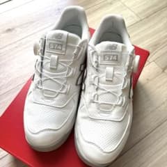 ニューバランスゴルフレディースWG574BA4 2E - メルカリ