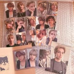 BTS V layover 3形態 トレカ 全種15枚 jpfc ユニバ 特典 - メルカリ