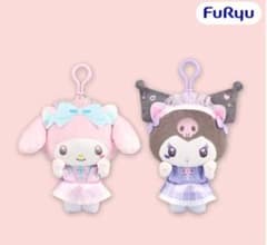 くりっぴぃ ぬいぐるみ～ねこみみメイドカフェ～ マイメロ クロミ