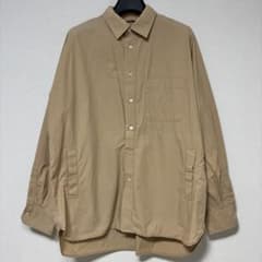 YOKO SAKAMOTO リネンコットン シャツジャケット ベージュ M YOKO SAKAMOTO リネンコットン シャツジャケット ベージュ M - メルカリ