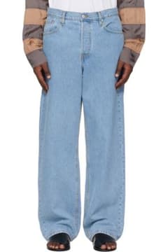 DRIES VAN NOTEN ルーズフィットデニム ライトブルー 31 - メルカリ