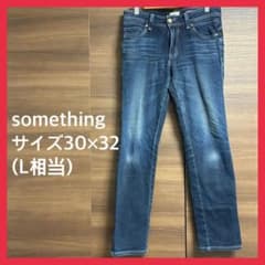 [Excellent Condition] Something Women's Denim Pants, Size L (approx.)