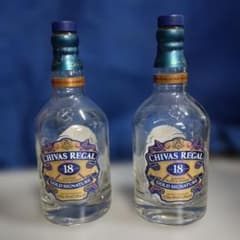 5735）CHIVAS REGAL 18 シーバスリーガル 18年 空き瓶 2本 - メルカリ