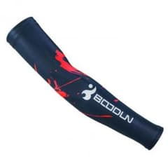 ★アームカバー★自転車★BOODUN★紫外線カット★黒L #M-2のサムネイル