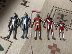 バンダイ ウルトラマン ソフビフィギュア 5体セット 1996～年まとめ