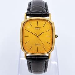 SEIKO Dolce 9521-5120 ゴールド 薄型 スクエア ドルチェ - メルカリ