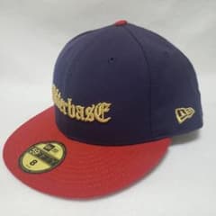 NEWERA×afterbase キャップ ネイビー×レッド CAPのサムネイル