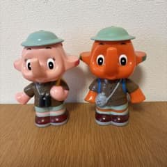 2種セット］佐藤製薬 サトちゃん，サトコちゃん 冒険隊 貯金箱 - メルカリ