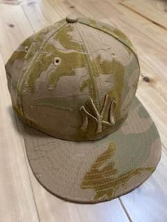 NEW ERAキャップ 迷彩ブラウンのサムネイル