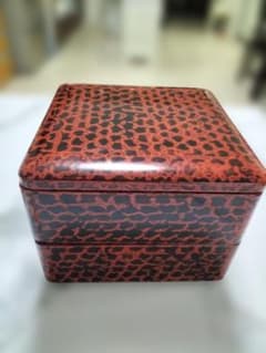 重箱(木製／漆塗り／2段)のサムネイル