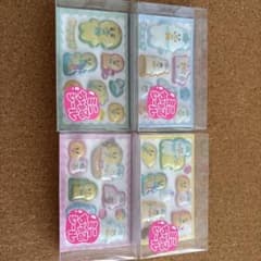 んぽちゃむ♡ミニちゅるシール ♡フルコンプ4種セットのサムネイル