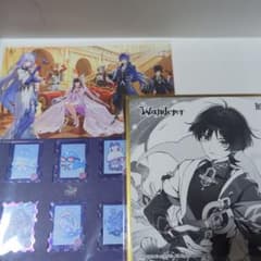 原神 fes 特典 色紙 放浪者 スカラマシュ ポストカード 切手風