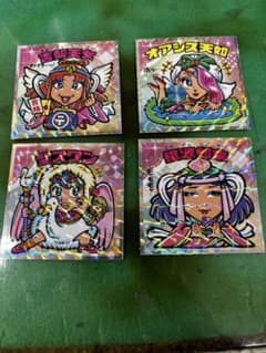かわいいビックリマンシール4枚セットのサムネイル
