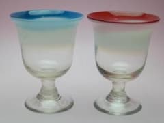 アンティーク 大正期頃 アイスクリームコップ 氷コップ 乳白ガラス