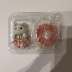 シルバニアファミリー　赤ちゃん妖精の森のなかまたち　 ラテネコの赤ちゃん